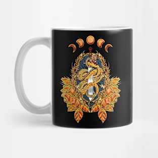 Awesome snake with sword Mug